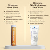 Glow Shots Pack × 2 Free Skin Brightening Face Wash