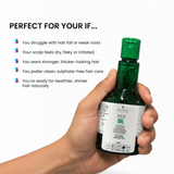 Skinovate Hair Oil | Dermatologically Tested | Promotes Hair Growth