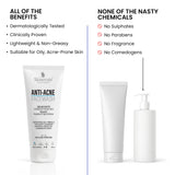 Skinovate Anti-Acne Facewash with 2% Salicylic Acid & Vitamin C – 100ml