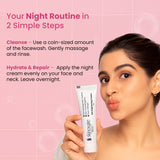 Skin brightening Night Cream + Skin Brightning Face Wash