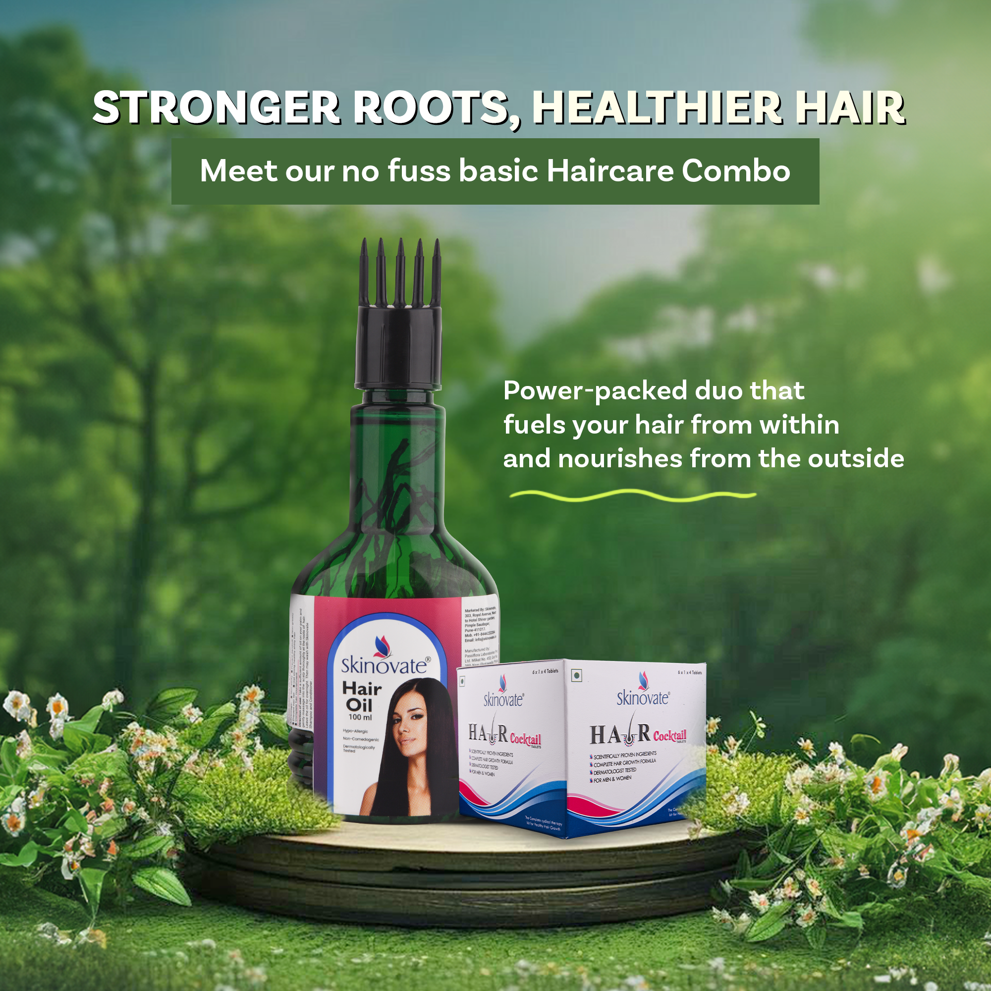 Skinovate Hair Strengthening Combo
