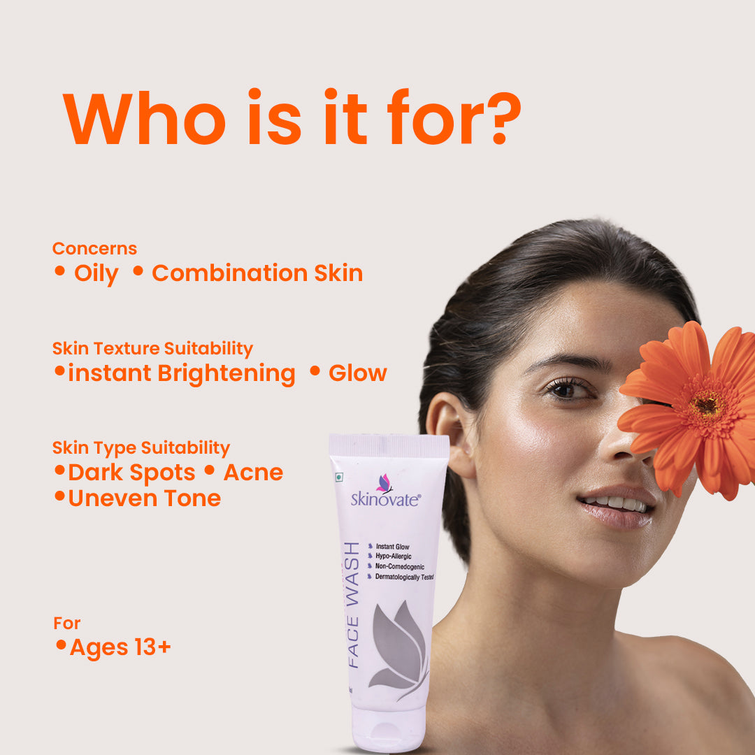 Skinovate Skin Brightening Face Wash