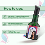 Skinovate Hair Oil | Dermatologically Tested | Promotes Hair Growth