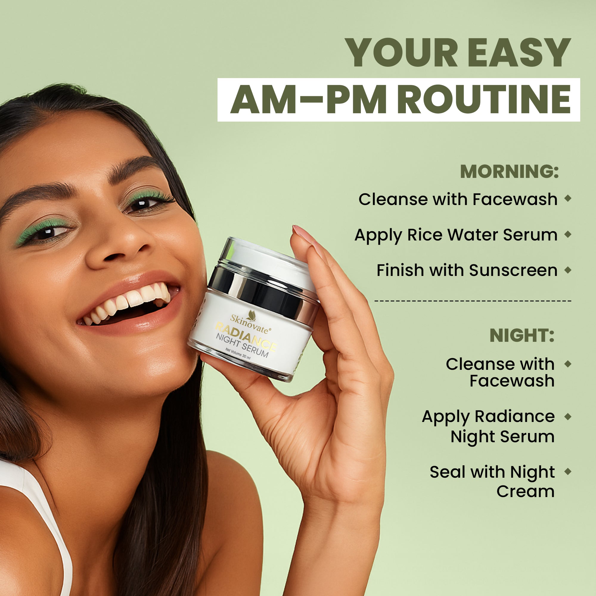 Skinovate 5-in-1 Skincare Combo –For Glowing, Hydrated & Healthy Skin