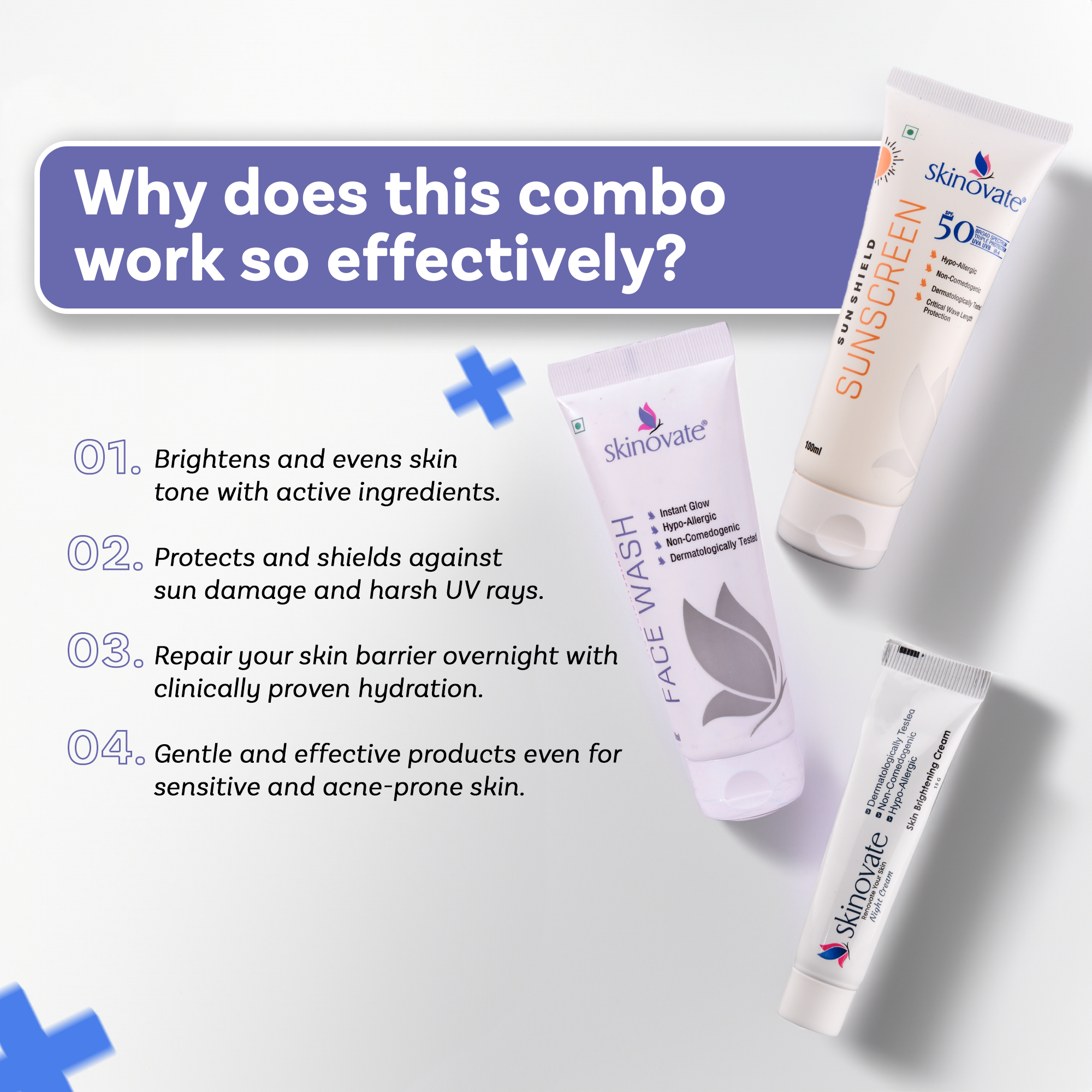 Skinovate 3-in-1 Daily Glow Combo
