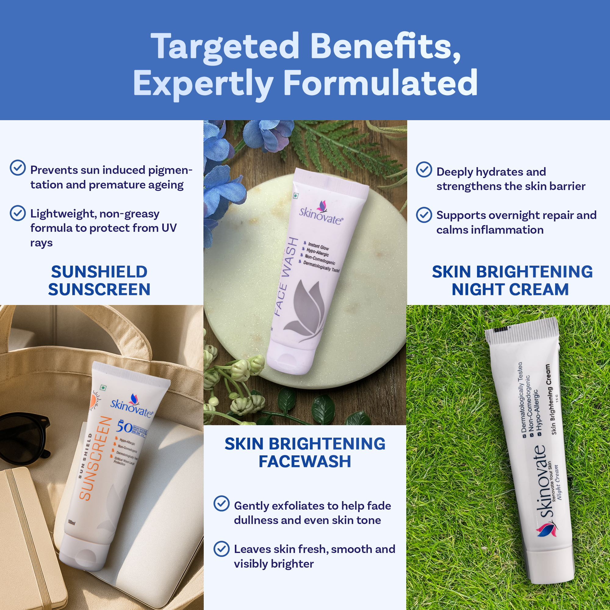 Skinovate 3-in-1 Daily Glow Combo
