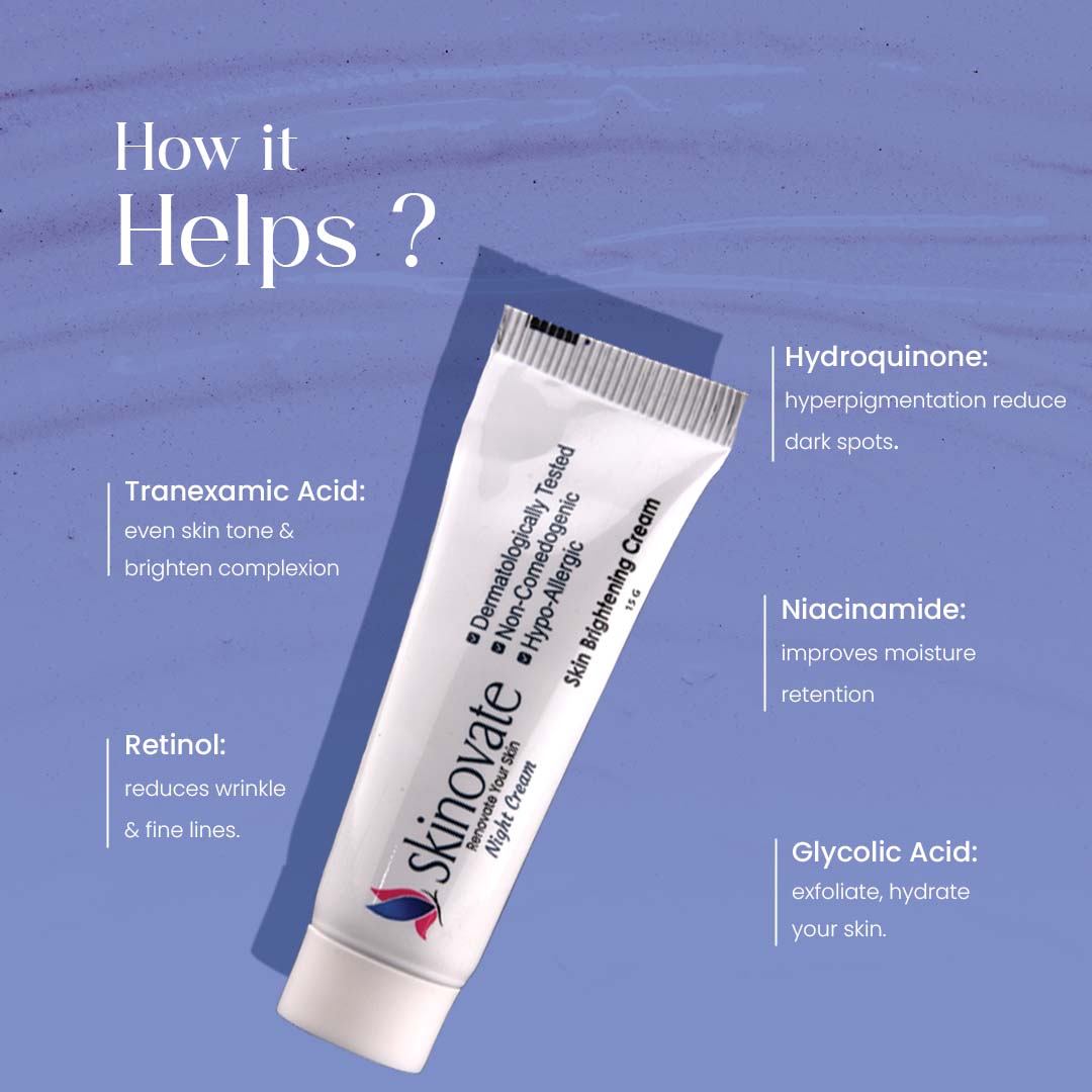Skinovate Skin brightening Night Cream